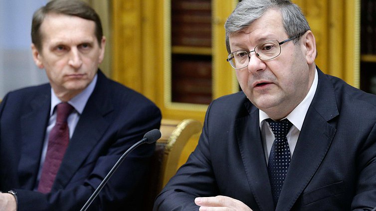 Заседание Межведомственной рабочей группы по организации церемонии переноса праха великого князя Николая Николаевича (младшего) и его супруги великой княгини Анастасии Николаевны.