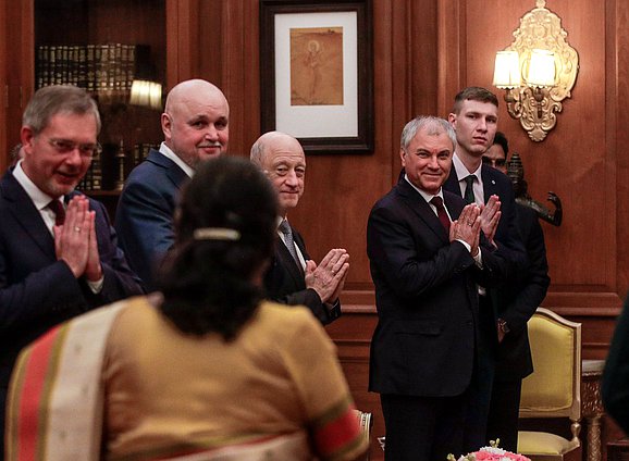 Vyacheslav Volodin, Jefe de la Duma Estatal, y Sergey Tsivilev, Ministro de Energía de la Federación Rusa