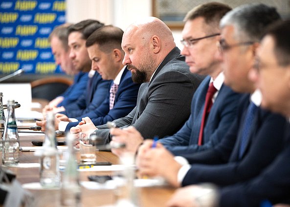 Встреча фракции ЛДПР с кандидатом на должность Председателя Правительства Михаилом Мишустиным