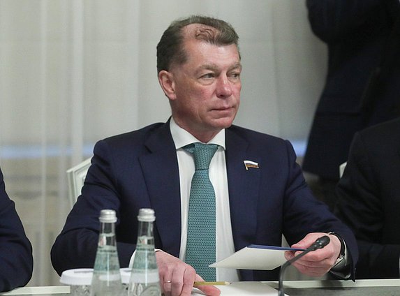 Chairman of the Committee on Economic Policy Maxim Topilin