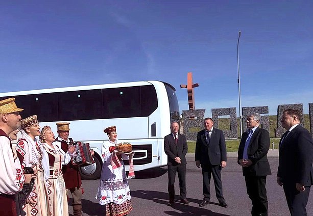 Прибытие делегации Азербайджанской Республики