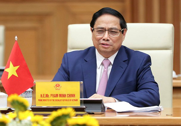 Prime Minister of the Socialist Republic of Vietnam Phạm Minh Chính