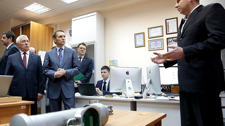 Рабочий визит Председателя Государственной Думы Федерального Собрания Российской Федерации С.Е.Нарышкина в Сибирский федеральный округ.
 Посещение Института природных ресурсов Национального исследовательского Томского политехнического университета. 