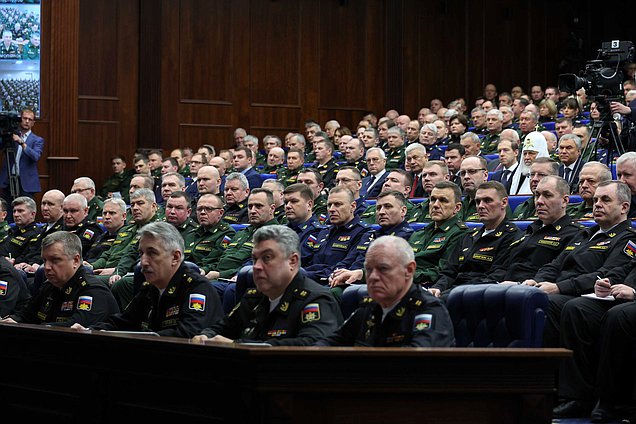 Расширенное заседание коллегии Министерства обороны РФ