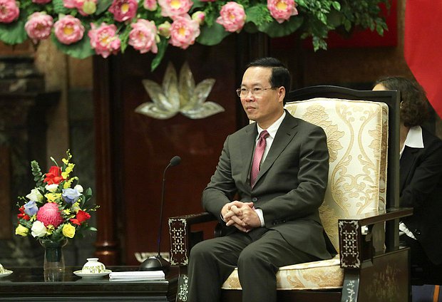 Presidente de la República Socialista de Vietnam Vo Van Thuong