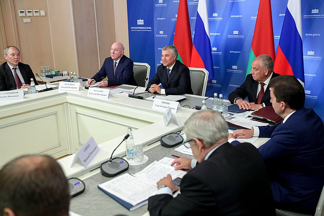 The 60th session of the Parliamentary Assembly of Belarus and Russia via videoconference