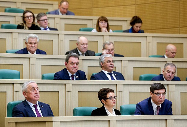 Заседание Совета Законодателей Российской Федерации при ФС РФ