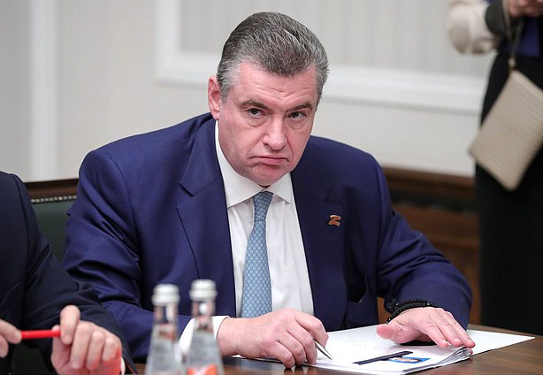Leader of the LDPR faction Leonid Slutsky