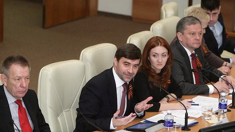 Заседание Молодёжного парламента при Государственной Думе Федерального Собрания Российской Федерации.