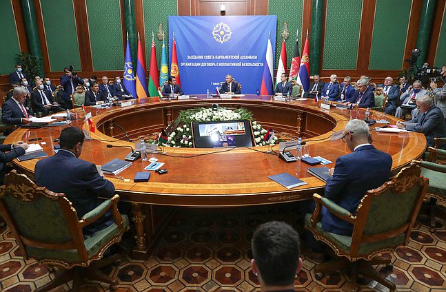 Заседание Совета Парламентской Ассамблеи Организации Договора о коллективной безопасности (ПА ОДКБ)