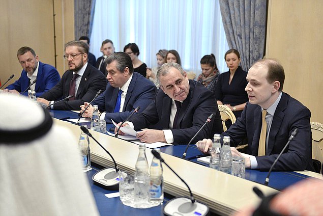 Meeting of Deputy Chairman of the State Duma Sergei Neverov