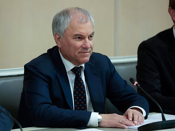 Председатель Государственной Думы Вячеслав Володин