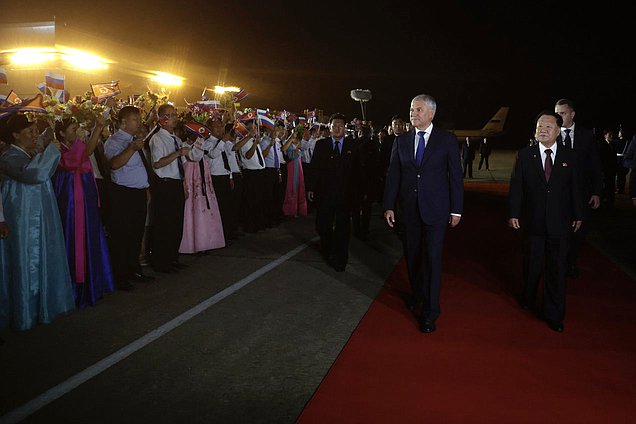 Official visit of Chairman of the State Duma Vyacheslav Volodin to the Democratic People's Republic of Korea