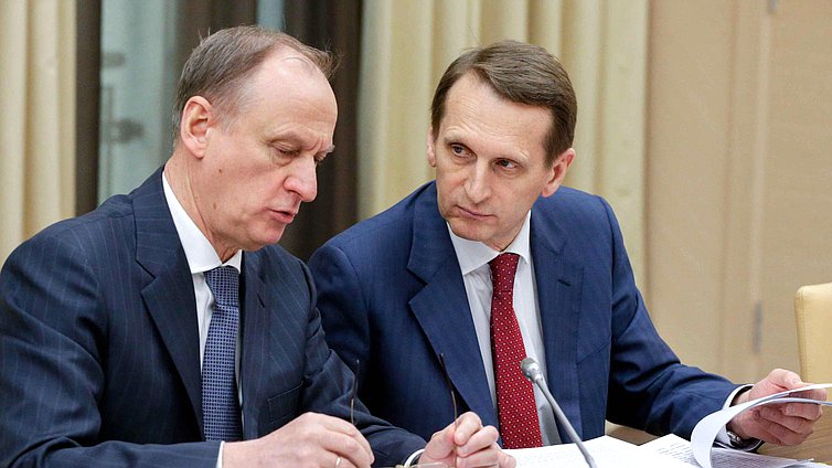 Заседание Совета Безопасности Российской Федерации.