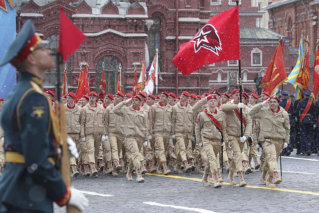 Парад в честь 79-й годовщины Победы в Великой Отечественной войне