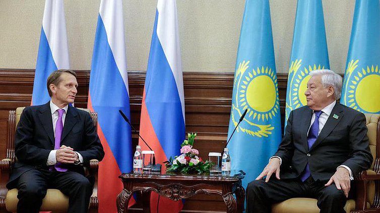 Встреча с Председателем Мажилиса Парламента Республики Казахстан Джакуповым Кабибуллой Кабеновичем.


