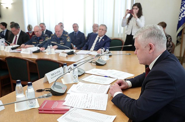 Заседание Комитета по безопасности и противодействию коррупции с участием руководителей МВД, МЧС и Минюста РФ