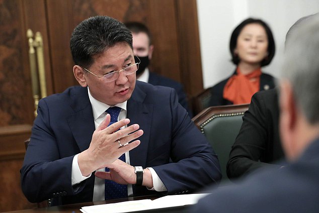 President of Mongolia Ukhnaagiin Khurelsukh