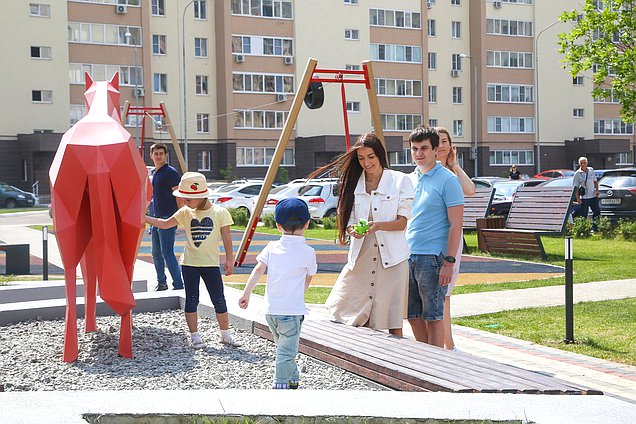 Председатель Государственной Думы Вячеслав Володин посетил жилой комплекс «Фаворит» в Пензе