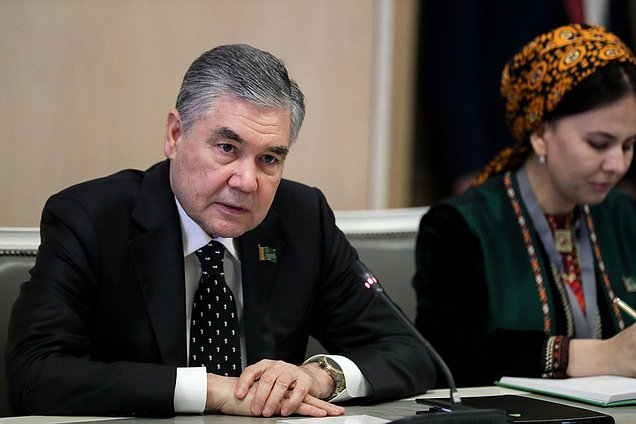 Председатель Халк Маслахаты Милли Генгеша Туркменистана Гурбангулы Бердымухамедов