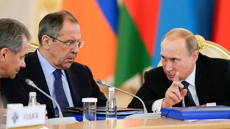 Заседание Совета коллективной безопасности ОДКБ в расширенном составе.