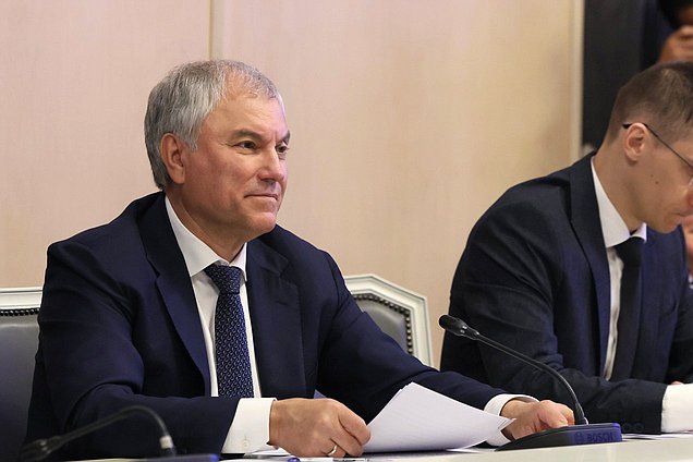 Председатель Государственной Думы Вячеслав Володин