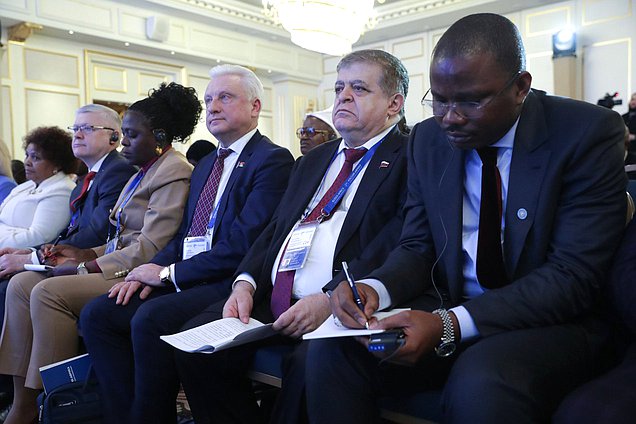 Round table discussion on the topic “Indivisible Security: Capabilities and Contributions of Parliaments” at the Second International Parliamentary Conference “Russia-Africa”