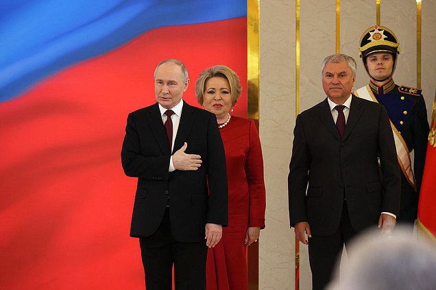 Церемония вступления Владимира Путина в должность Президента России