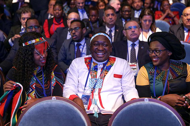Пленарное заседание парламентской конференции «Россия-Африка»