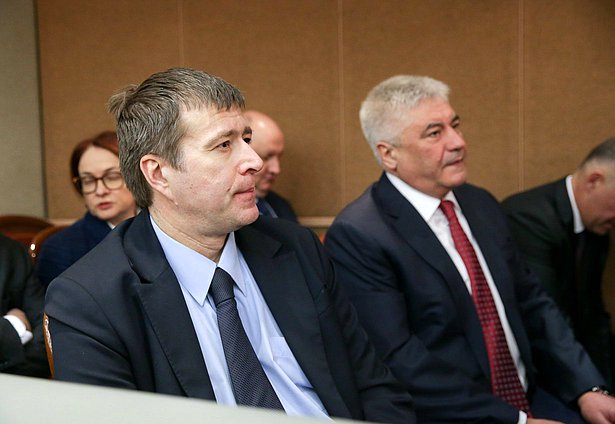 Министр юстиции РФ Александр Коновалов и Министр внутренних дел РФ Владимир Колокольцев