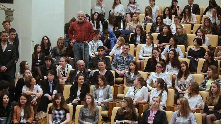 В Госдуме прошла лекция Александра Жукова на тему «Олимпийское движение: вчера, сегодня, завтра».
