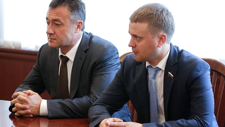  Встреча делегации Государственной Думы с Губернатором г. Севастополя С.И. Меняйло.