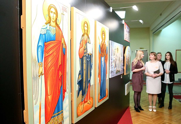 Открытие выставки «Россия в мировой цивилизации. Уроки истории»