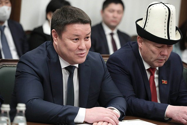 Speaker of the Joǵorku Keńesh of the Kyrgyz Republic Talant Mamytov