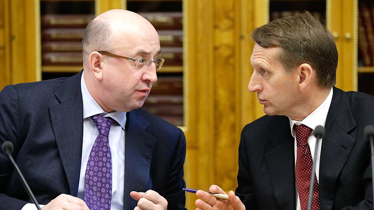 Заседание рабочей группы при Председателе Государственной Думы Федерального Собрания Российской Федерации по правовому анализу законодательных процедур и принимаемых на Украине правовых актов.