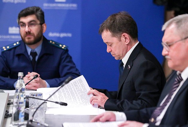 Member of the Committee on Security and Corruption Control Farit Ganiev