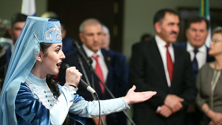 Открытие выставки, посвященной 25-летию образования Республики Ингушетия
