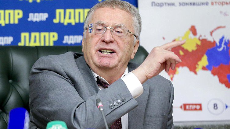Руководитель фракции  ЛДПР Владимир Жириновский.