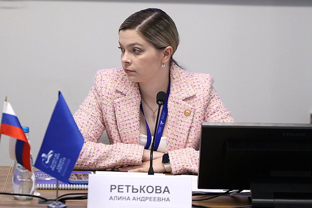 Председатель Молодежного совета при Совете Республики Национального собрания РБ Алина Ретькова
