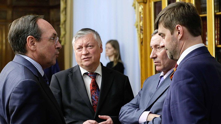 Встреча Председателя Государственной Думы Федерального Собрания Российской Федерации С.Е.Нарышкина с руководителями дипломатических представительств стран БРИКС в Российской Федерации.