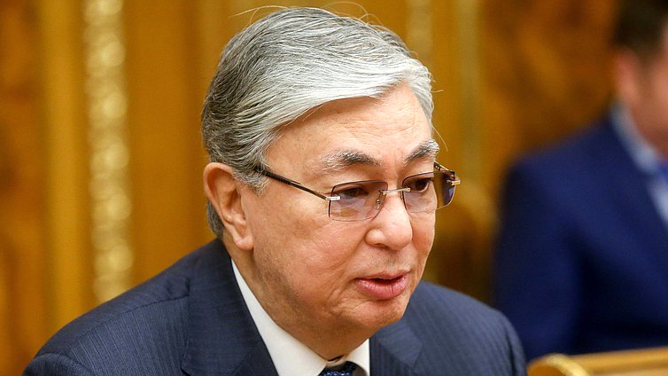 Председатель Сената Парламента Казахстана Касым-Жомарт Токаев