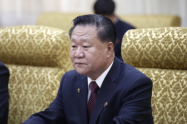 Chairman of the Standing Committee of the Supreme People's Assembly of the Democratic People's Republic of Korea Choe Ryong-hae