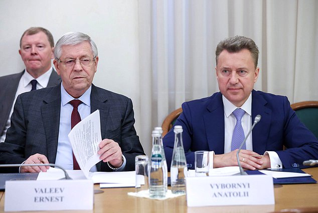 Deputy Chairmen of the Committee on Security and Corruption Control Ernest Valeev and Anatoly Vyborny