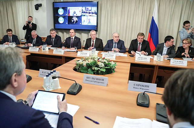 Совместное заседание Комитетов по энергетике и по контролю с участием Министра энергетики РФ Николая Шульгинова