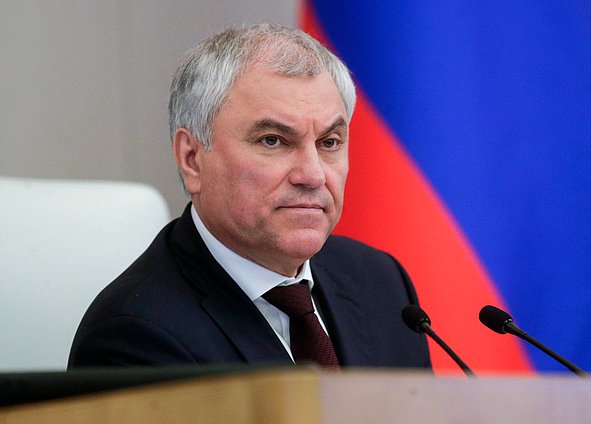 Председатель Государственной Думы Вячеслав Володин