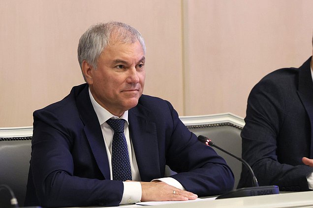 Председатель Государственной Думы Вячеслав Володин