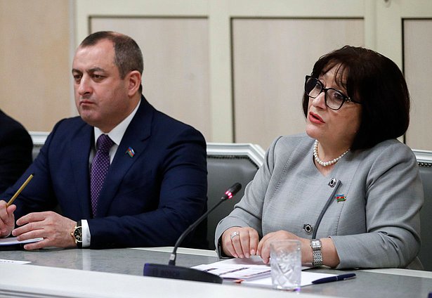 Председатель Милли Меджлиса Азербайджанской Республики Сагиба Гафарова