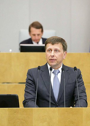 Доклад и ответы на вопросы депутатов генерального прокурора Российской Федерации Юрия Чайки.