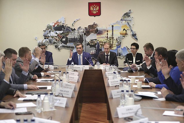 Заседание Комитета по промышленности и торговле с участием профильного министра Дениса Мантурова