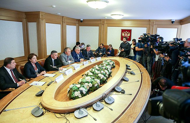 Встреча неформальной межпарламентской группы диалога Россия – Грузия